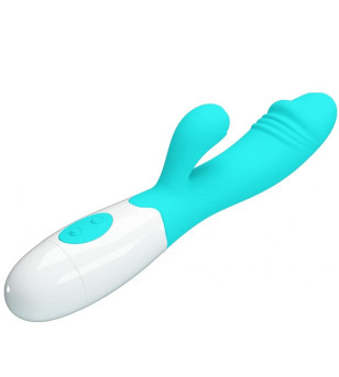 PRETTY LOVE - VIBRATEUR SNAPPY G-SPOT VERT AQUA