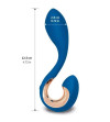 G-VIBE - GPOP 2 VIBRATEUR G ET P POINT BLEU INDIGO