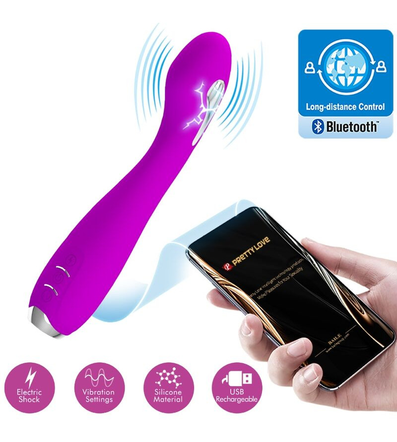 PRETTY LOVE - HECTOR ELECTROSHOCK VIBRATOR APPLICATION GRATUITE VIOLET