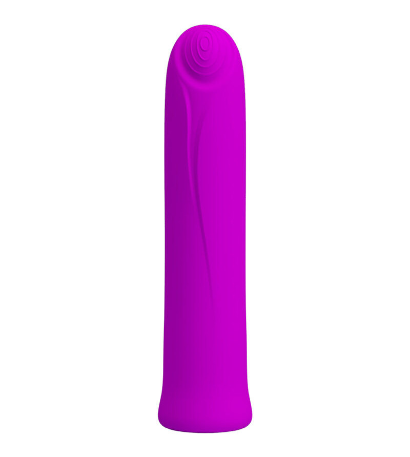 PRETTY LOVE - VIBRATEUR CURTIS MINI SUPER POWER 12 VIBRATIONS EN SILICONE VIOLETTE