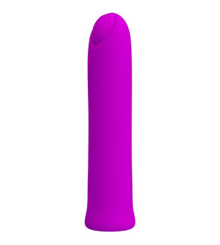 PRETTY LOVE - VIBRATEUR CURTIS MINI SUPER POWER 12 VIBRATIONS EN SILICONE VIOLETTE