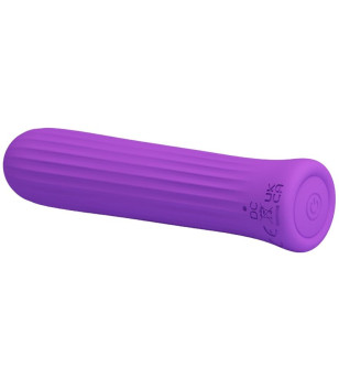 PRETTY LOVE - BLANCHE VIBRATEUR STIMULATEUR LILAS