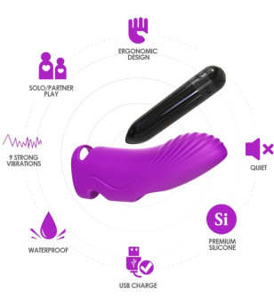 ARMONY - AURORA VIBRATEUR DOIGT FUCHSIA