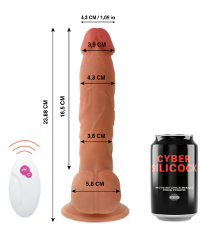 CYBER SILICOCK - TÉLÉCOMMANDE RÉALISTE MR JOHN 23.88 CM -O- 4.3 CM