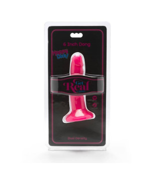 GET REAL - HAPPY DICKS DONG 12 CM ROSE