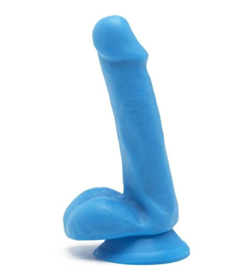 GET REAL - GODE HAPPY DICKS 12 CM BALLES BLEU