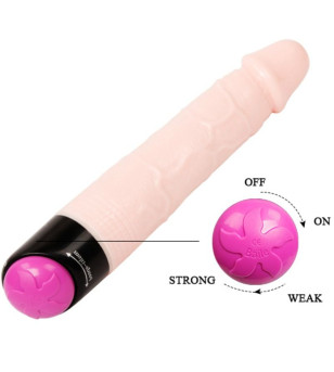 BAILE - VIBRATION ET ROTATION SEXUELLES COLORÉES 24 CM