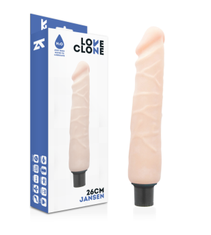 LOVECLONE - VIBRATEUR AUTOLUBRIFIANT JANSEN 26 CM -O- 4.2 CM