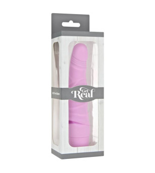 GET REAL - MINI VIBRATEUR SLIM CLASSIQUE ROSE