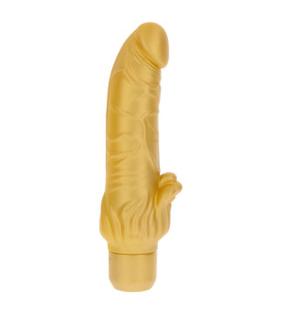 GET REAL - GOLD DICKER STIM VIBRATEUR OR