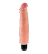 KING COCK - VIBRATEUR RIGIDE RÉALISTE 17.8 CM NATUREL