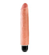 KING COCK - VIBRATEUR RIGIDE RÉALISTE 25.4 CM NATUREL