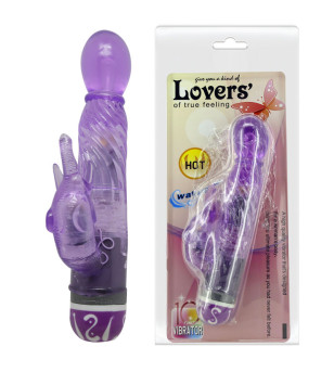 BAILE - VIBRATEUR  VITESSES MULTIPLES AVEC STIMULATEUR LILAS
