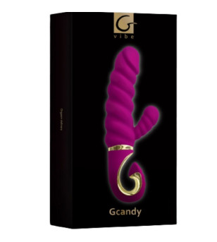 G-VIBE - FUN TOYS LAPIN VIBRATEUR GCANDY SWEET FRAMBOISE