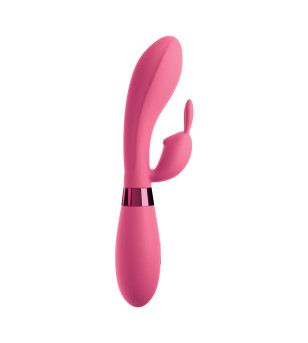 OMG - SELFIE SILICONE VIBRATOR RABBIT ROSE