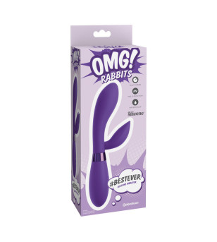 OMG - BESTEVER SILICONE VIBRATOR LILAS