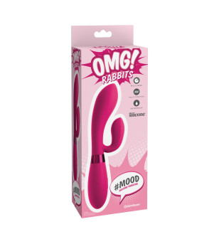 OMG - MOOD SILICONE VIBRATOR ROSE