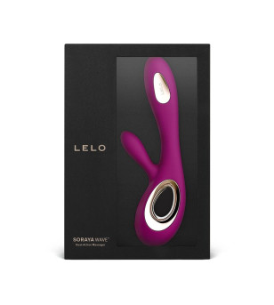 LELO - SORAYA WAVE VIBRATEUR LAPIN DEEP ROSE