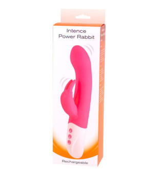 SEVEN CREATIONS - VIBRATEUR LAPIN ROSE INTENCE POWER