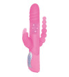 SEVEN CREATIONS - E RABBIT TRIPLE PLAYVIBRATEUR ROSE TRIPLE STIMULATION