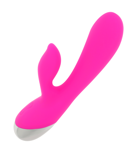 OHMAMA - VIBRATEUR AVEC LAPIN 10 MODES DE VIBRATION 19 CM