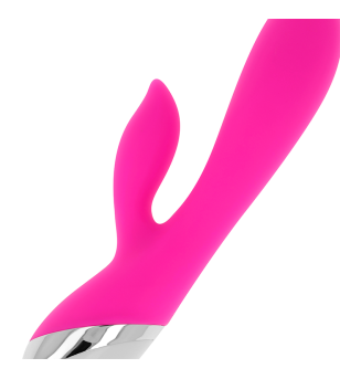 OHMAMA - VIBRATEUR AVEC LAPIN 10 MODES DE VIBRATION 19 CM