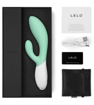 LELO - INA 3 VIBRATEUR VERT LAPIN LUXE AUX ALGUES