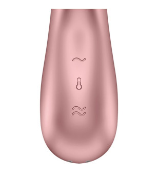 SATISFYER - VIBRATEUR HOT LOVER ROSE  BEIGE