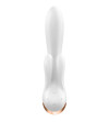 SATISFYER - APPLICATION VIBRATEUR DOUBLE FLEX NOIR