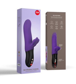 FUN FACTORY - BI STRONIC FUSION DOUBLE PULSATEUR VIOLET