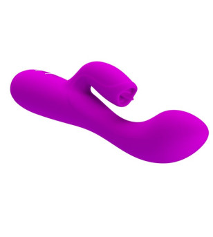 PRETTY LOVE - VIBRATEUR LAPIN RECHARGEABLE GLORIA IMPERMÉABLE VIOLET