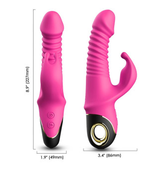 ARMONY - ZING GODE VIBRATEUR LAPIN FUCHSIA