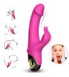 ARMONY - METEROR DILDO VIBRATEUR LAPIN ROTATEUR FUCHSIA