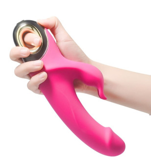 ARMONY - METEROR DILDO VIBRATEUR LAPIN ROTATEUR FUCHSIA