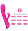 ARMONY - GODE VIBRATEUR LAPIN SILICONE FUCHSIA