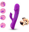 ARMONY - GODE VIBRATEUR LAPIN SILICONE VIOLET