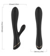 ARMONY - VIBRATEUR LAPIN SILICONE NOIR