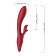 ARMONY - VIBRATEUR ELK RABBIT COURBE ROUGE