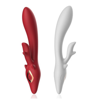 ARMONY - VIBRATEUR ELK RABBIT COURBE ROUGE