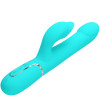 PRETTY LOVE - PERLES VIBRATEUR LAPIN VERT AQUA