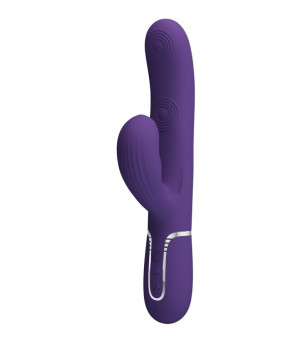 PRETTY LOVE - PERLITA VIBRATEUR G-SPOT 3 EN 1 MULTIFONCTION VIOLET