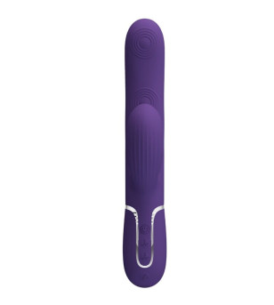 PRETTY LOVE - PERLITA VIBRATEUR G-SPOT 3 EN 1 MULTIFONCTION VIOLET