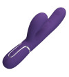 PRETTY LOVE - PERLITA VIBRATEUR G-SPOT 3 EN 1 MULTIFONCTION VIOLET