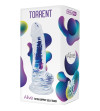 ALIVE - TORRENT PÉNIS RÉALISTE TRANSPARENT 20,6 CM