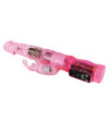 BAILE - MINI ROTATEUR LAPIN ROSE AVEC SUPERSTIMULATEUR