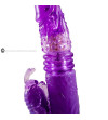 BAILE - ROTATEUR HAUT ET BAS LAPIN LILAS AVEC SUPERSTIMULATEUR