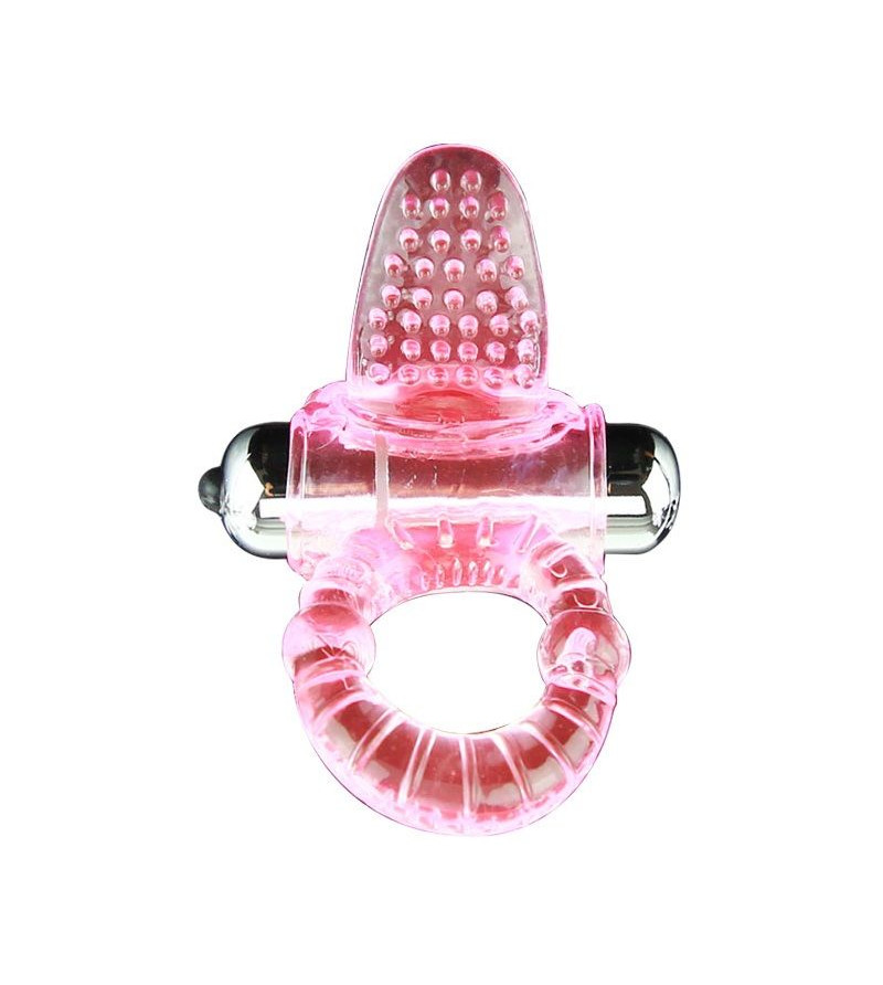 BAILE - ANNEAU PÉNIS VIBRATEUR ROSE SWEET ABS 10 RYTHMES