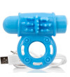 SCREAMING O - ANNEAU PÉNIEN VIBREUR WOW RECHARGEABLE BLEU