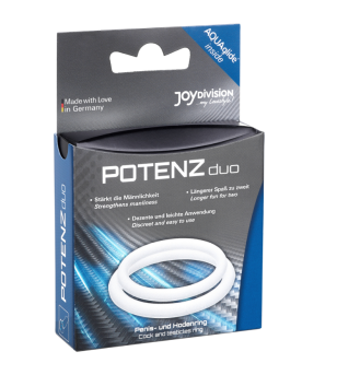 JOYDIVISION POTENZDUO - BAGUES BLANC - M