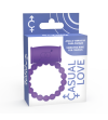 CASUAL LOVE - ANNEAU VIBRATEUR COUPLE 25 VIOLET